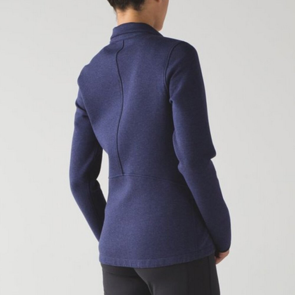 Lululemon Insculpt Jacket  Heathered Deep Indigo/Deep‎ Indigo - Picture 8 of 11